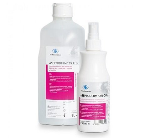ASEPTODERM 2% CHG - ΑΝΤΙΣΗΠΤΙΚΟ ΔΕΡΜΑΤΟΣ