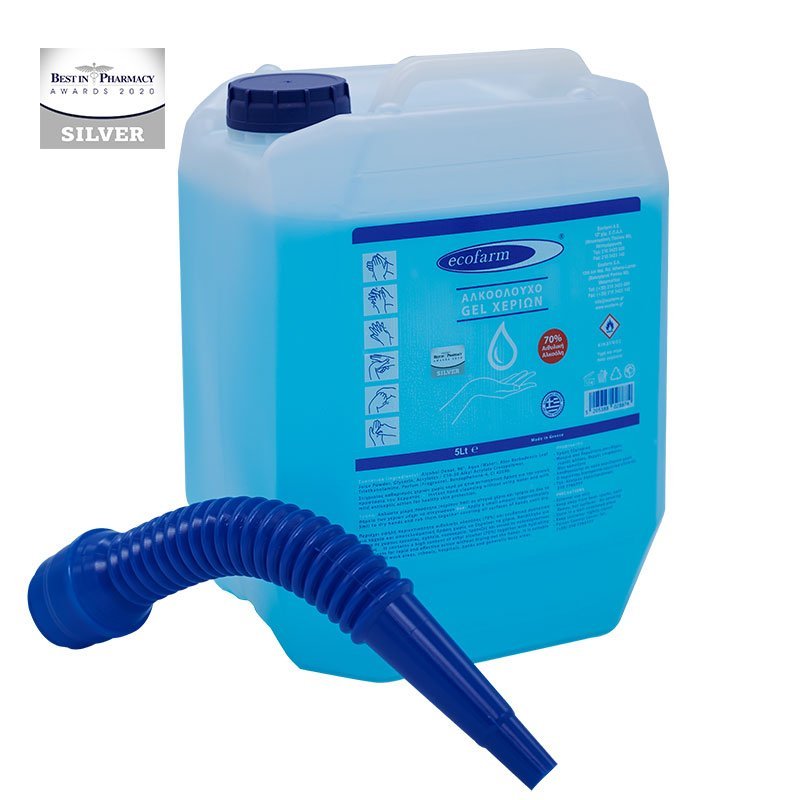 ECOFARM ΑΛΚΟΟΛΟΥΧΟ GEL ΧΕΡΙΩΝ - Image 5